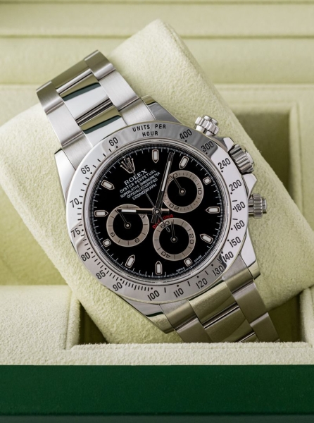 Rolex Daytona Black APH Chromalight Dial 