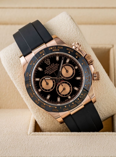 Rolex Daytona Black Dial Oysterflex