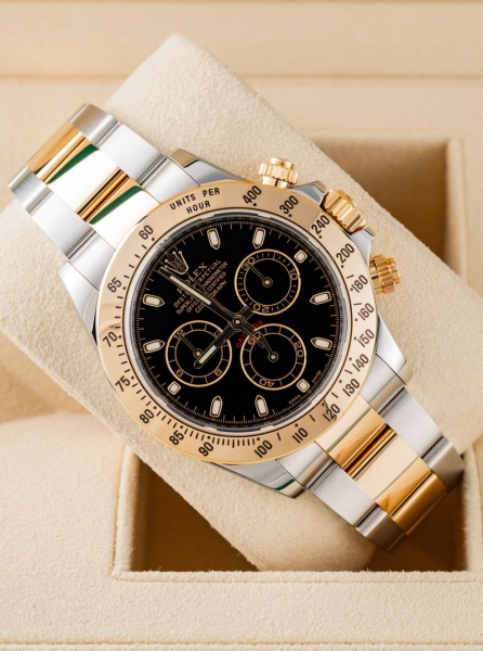 Rolex Daytona Black APH Chromalight Dial