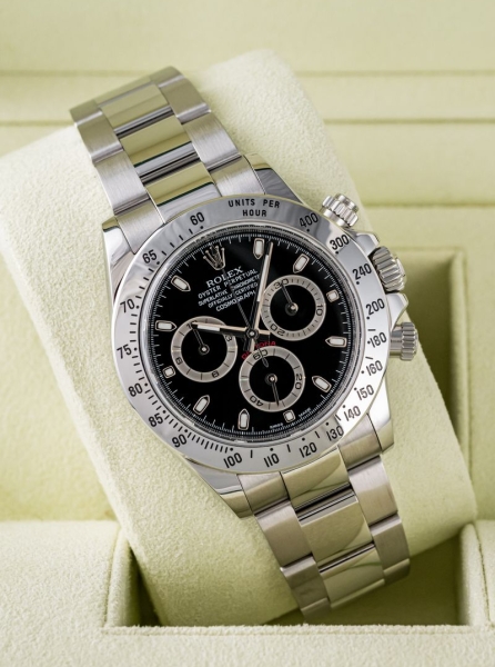 Rolex Daytona Black APH Luminova Dial 