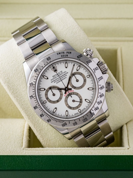 Rolex Daytona White Dial