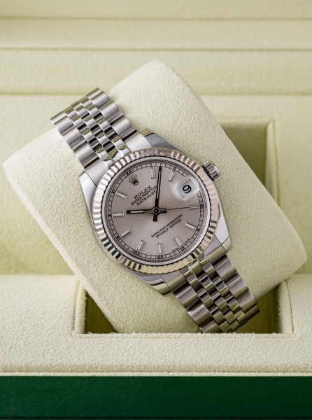 Rolex Datejust 31mm Silver Dial 