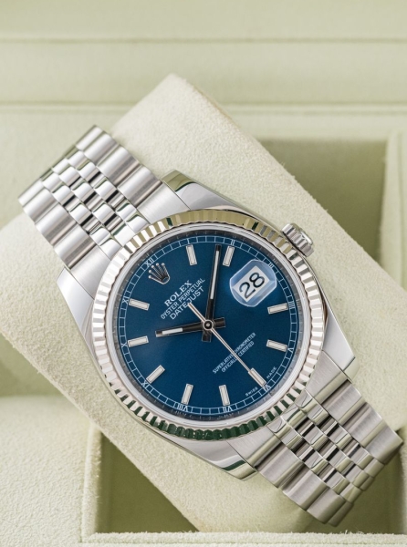 Rolex Datejust 36mm Blue Index