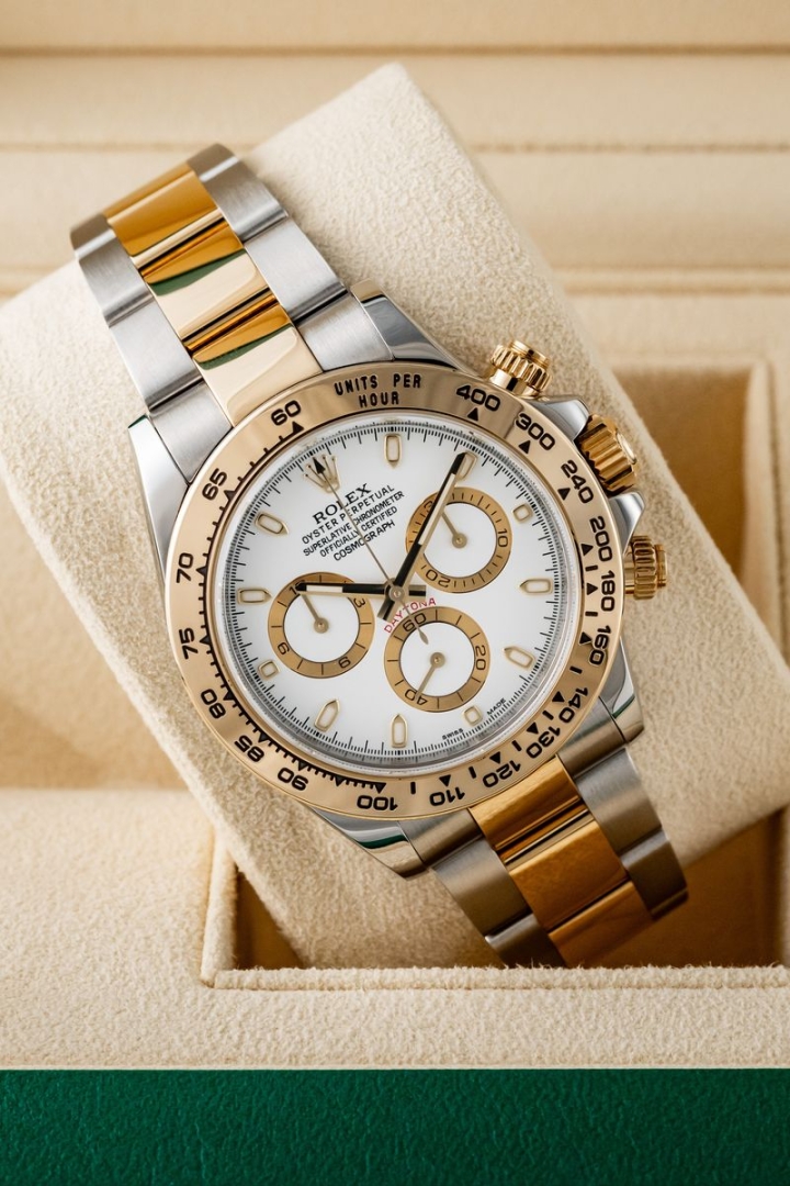 Set originale Rolex Daytona White Dial