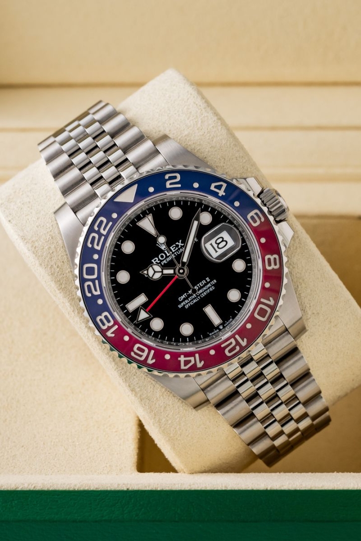 Set originale Rolex GMT Master II  Pepsi Jubilee