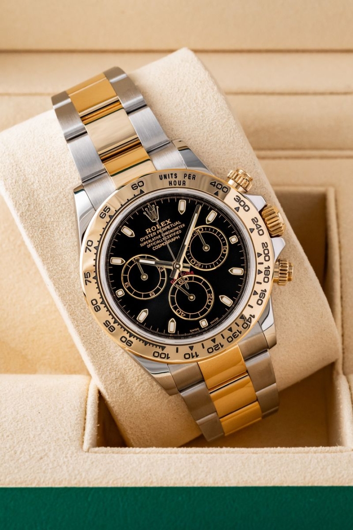 Set originale Rolex Daytona Black Dial