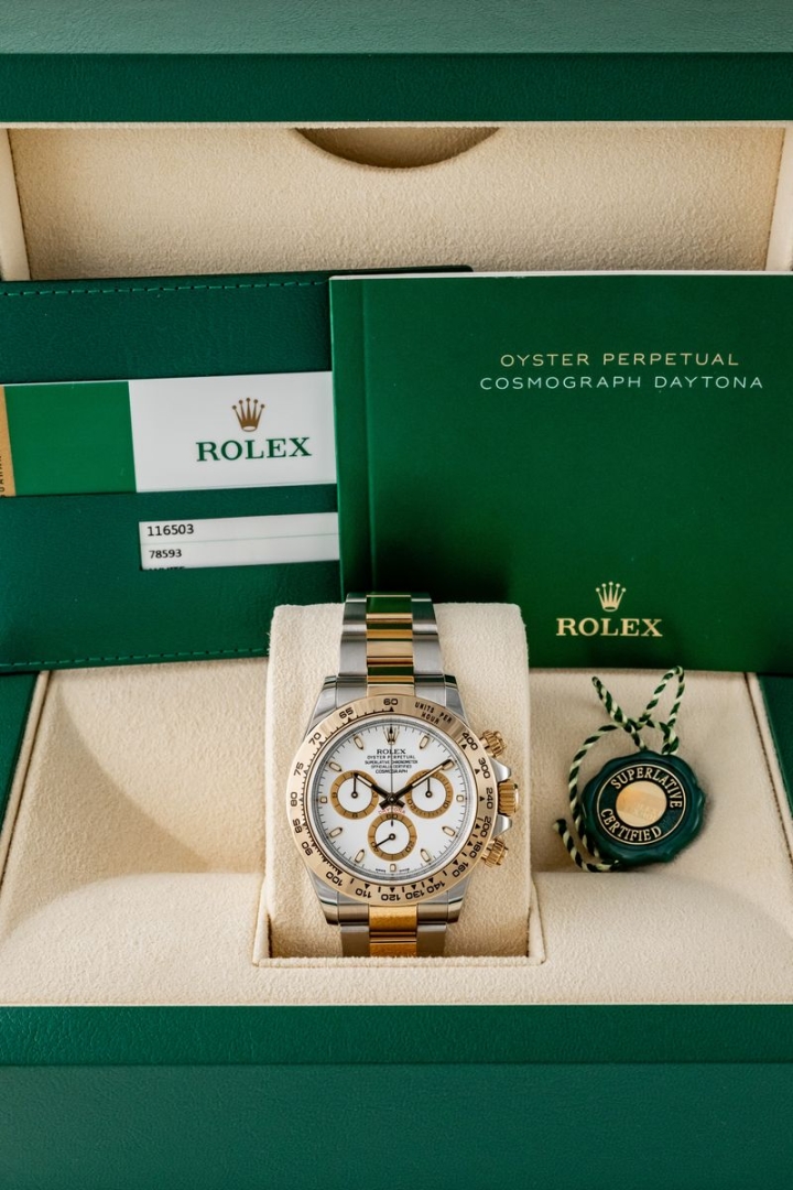 Vendita Rolex Daytona White Dial