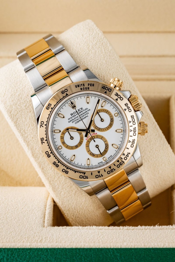 Set originale Rolex Daytona White Dial