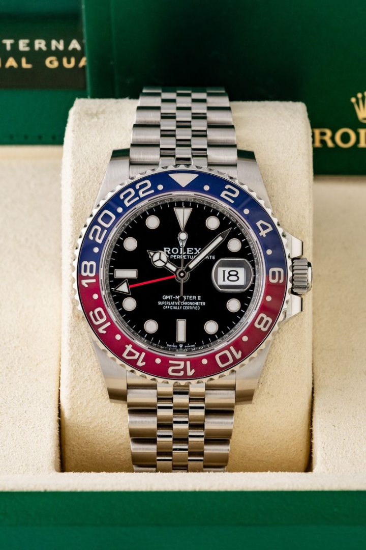 Rolex GMT Master II  Pepsi Jubilee usato garantito