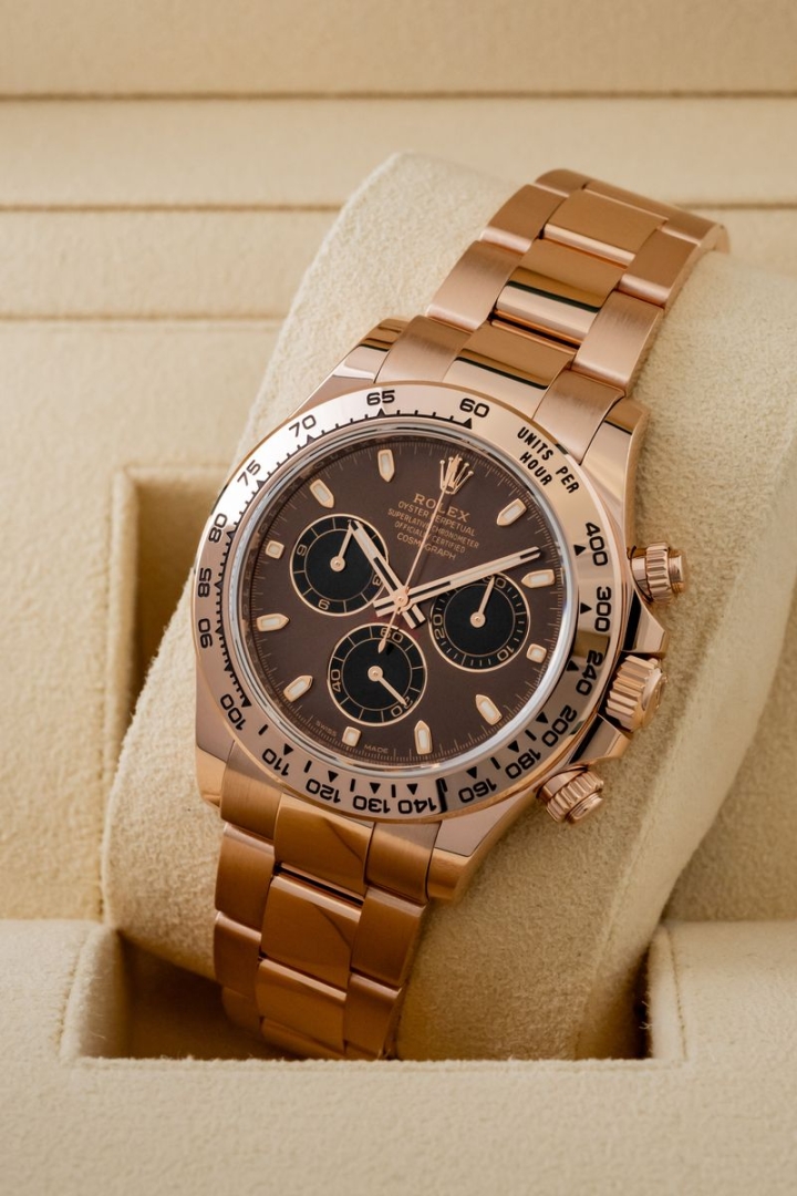 Rolex Daytona Rose Gold  Choco Dial usato garantito