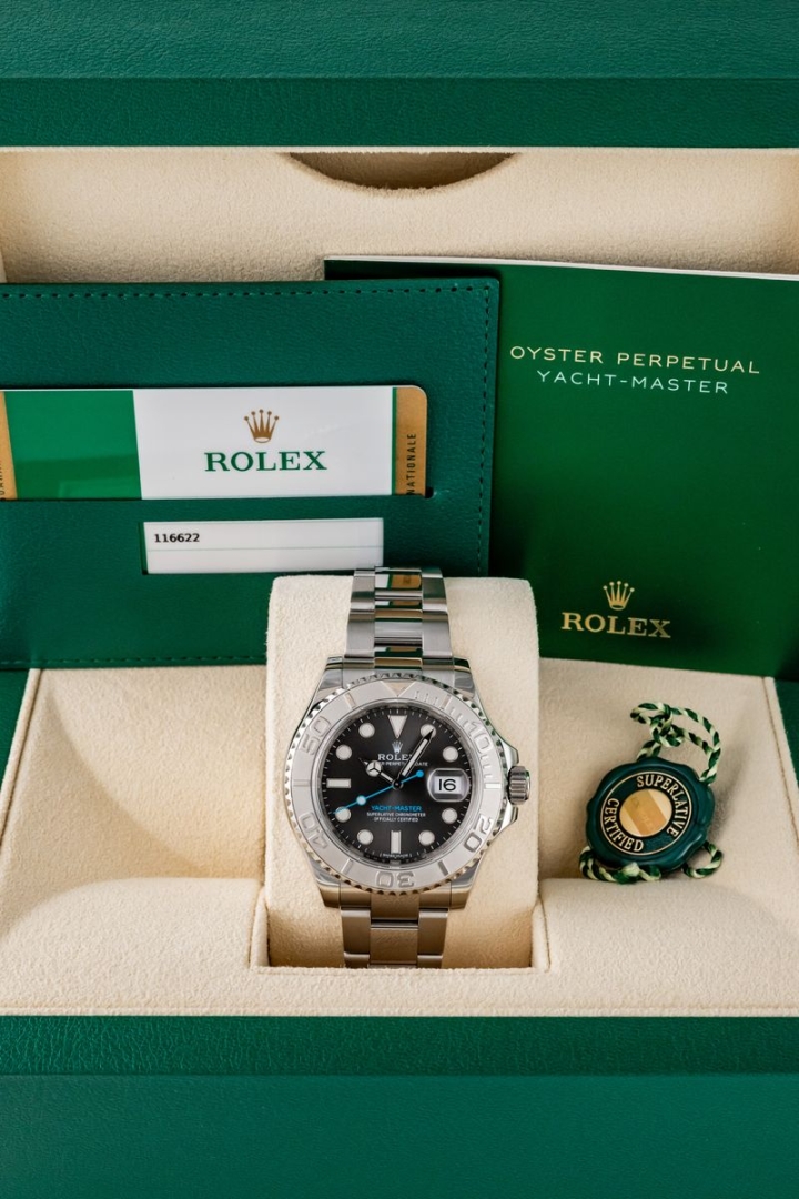 Vendita Rolex Yachtmaster 40mm Rhodium 