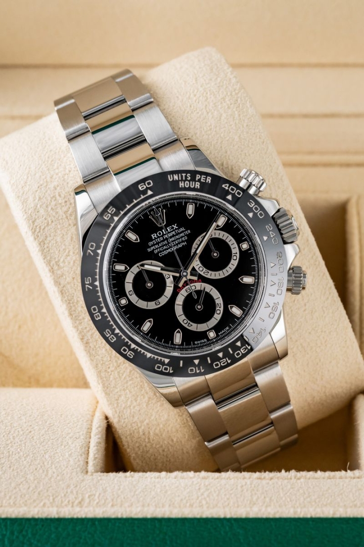 Set originale Rolex Daytona Black Dial 