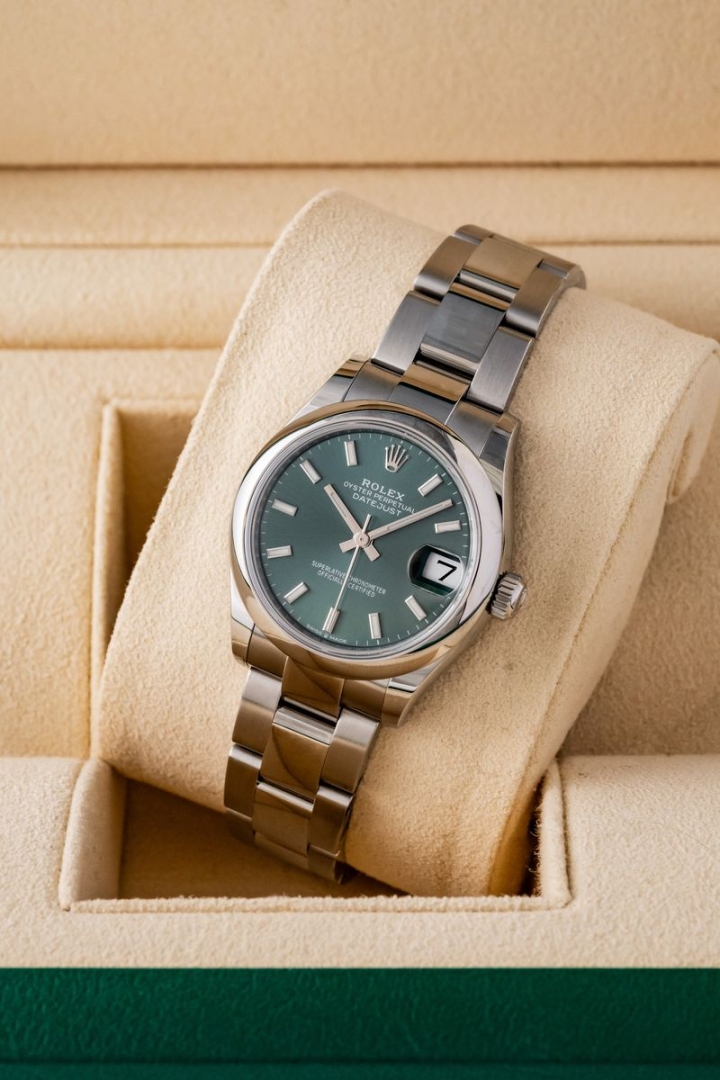 Rolex Datejust 31mm Green Mint usato garantito