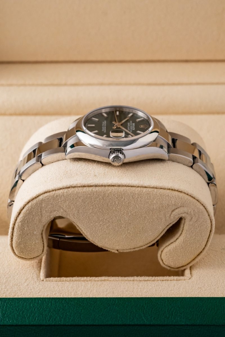 Rolex Datejust 31mm Green Mint in ottime condizioni