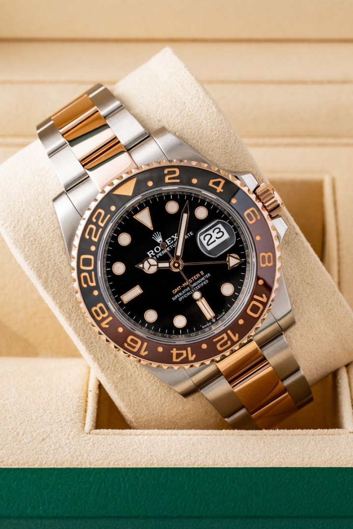 Set originale Rolex GMT Master II Rootbeer