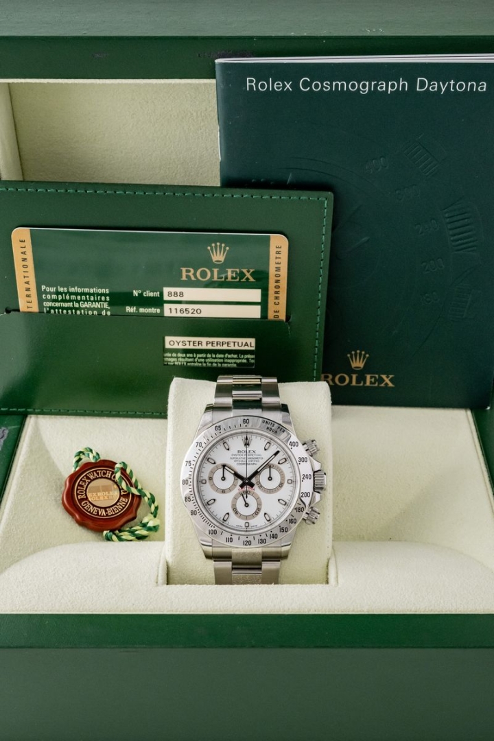 Vendita Rolex Daytona White Dial