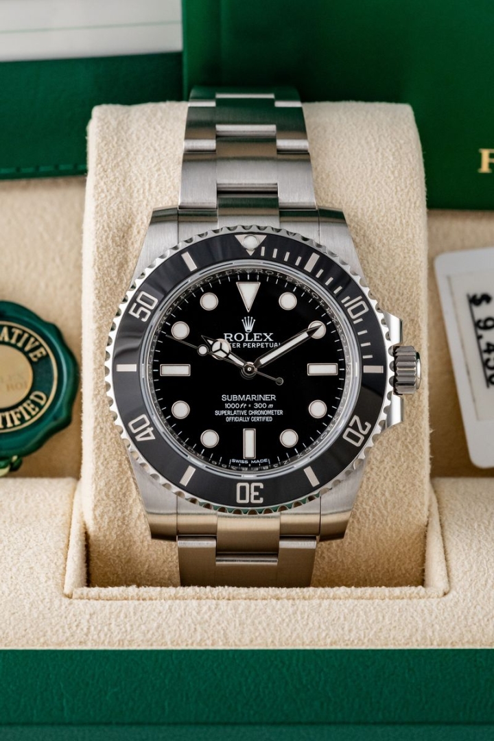 Rolex Submariner No Date 40mm di secondo polso