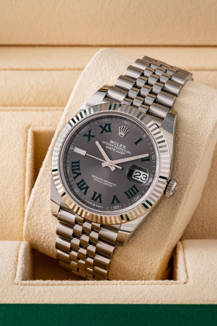 Rolex Datejust 41mm Wimbledon Dial usato garantito