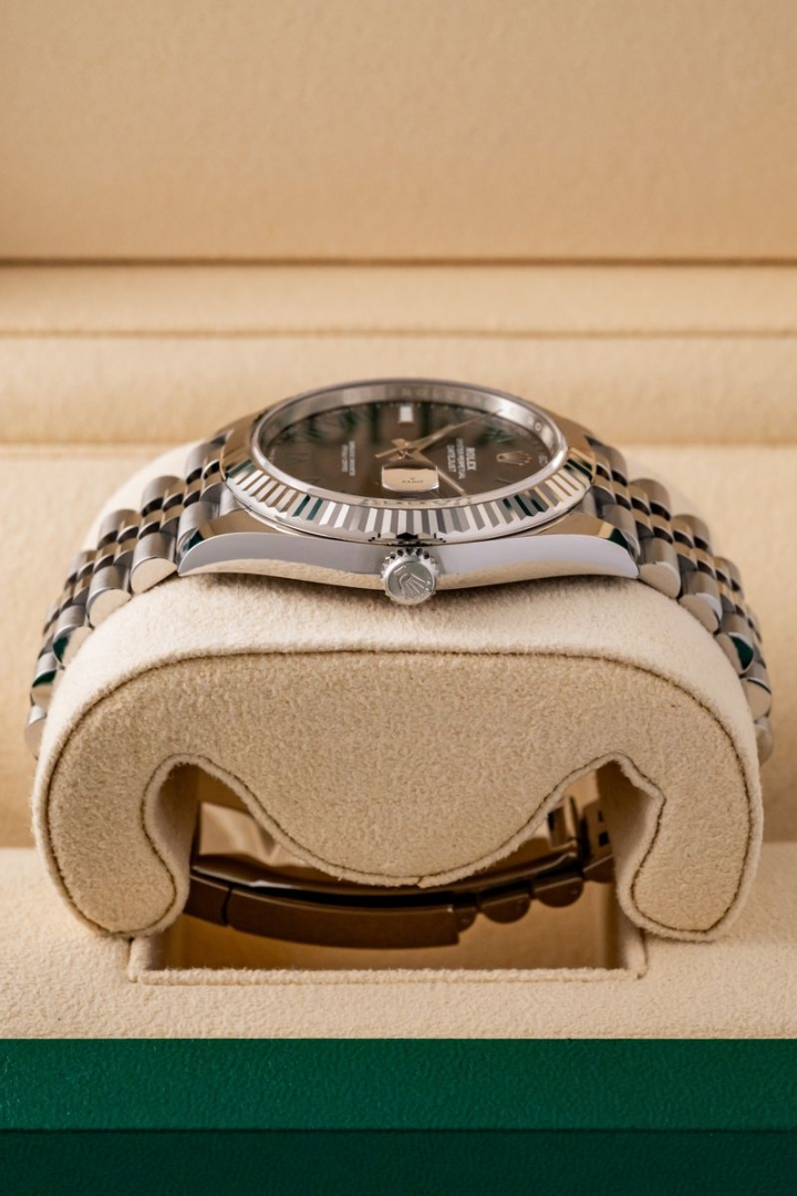 Rolex Datejust 41mm Wimbledon Dial in ottime condizioni