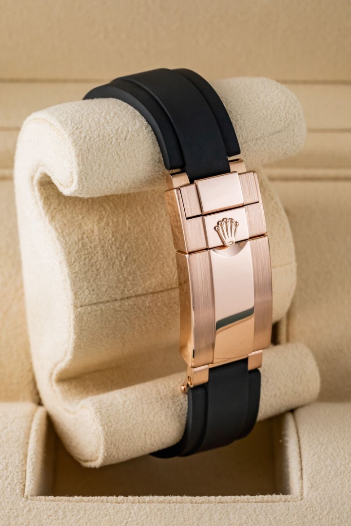 Rolex Daytona Rose Gold Choco Index Oysterflex