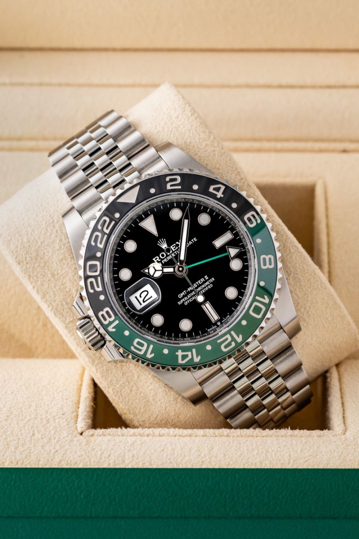 Set originale Rolex GMT Master II Sprite Jubilee