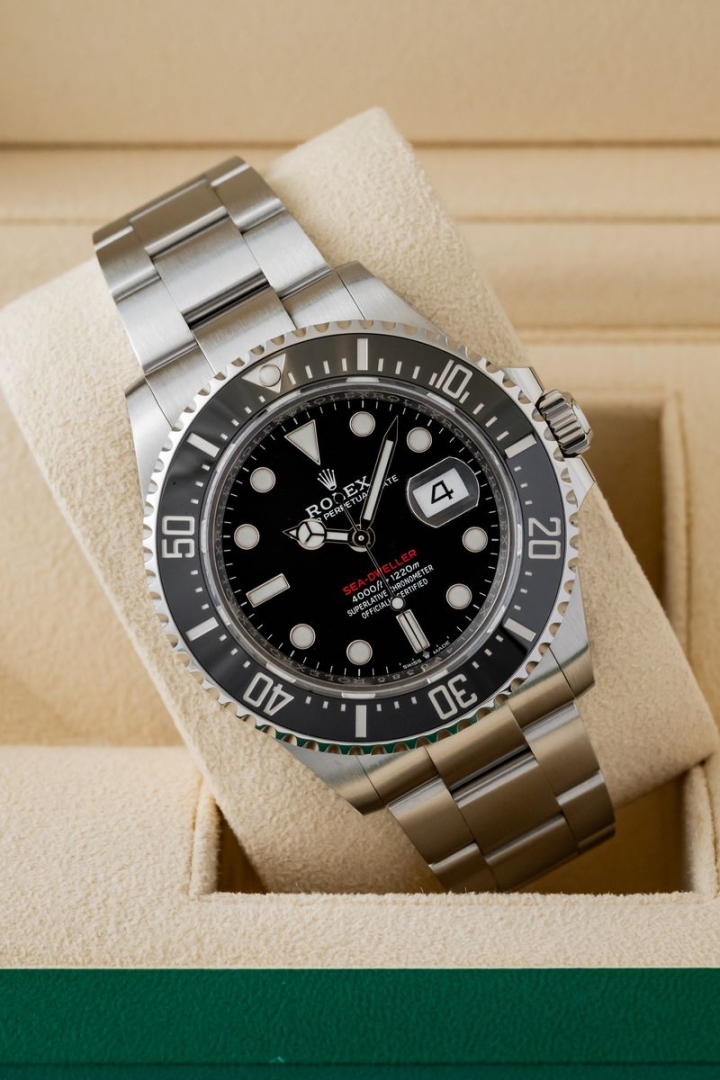 Set originale Rolex Sea Dweller Single Red