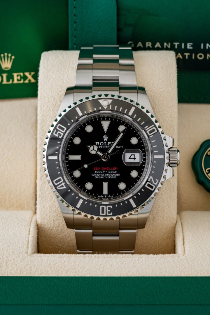 Rolex Sea Dweller Single Red di secondo polso