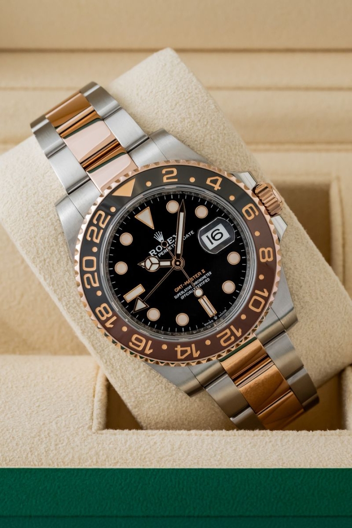 Set originale Rolex GMT Master II Rootbeer