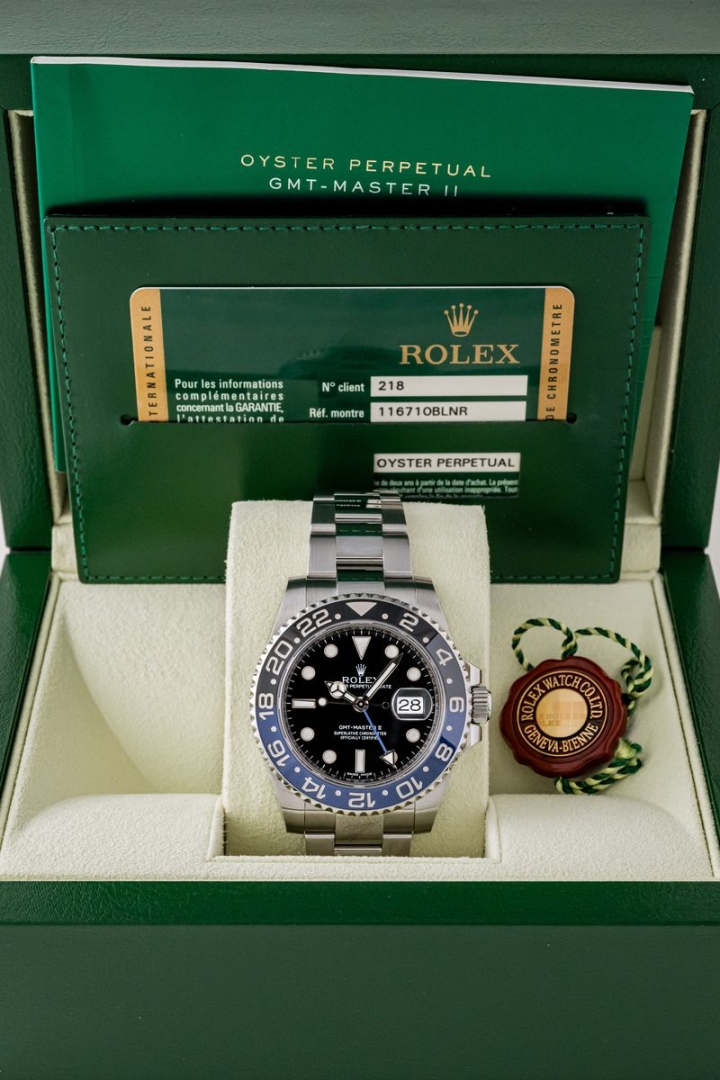 Vendita Rolex GMT Master II  Batman