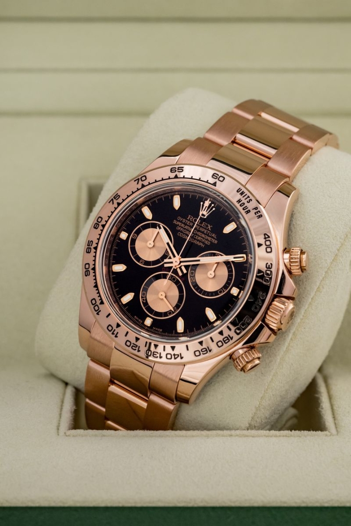 Rolex Daytona Rose Gold  Black Dial usato garantito