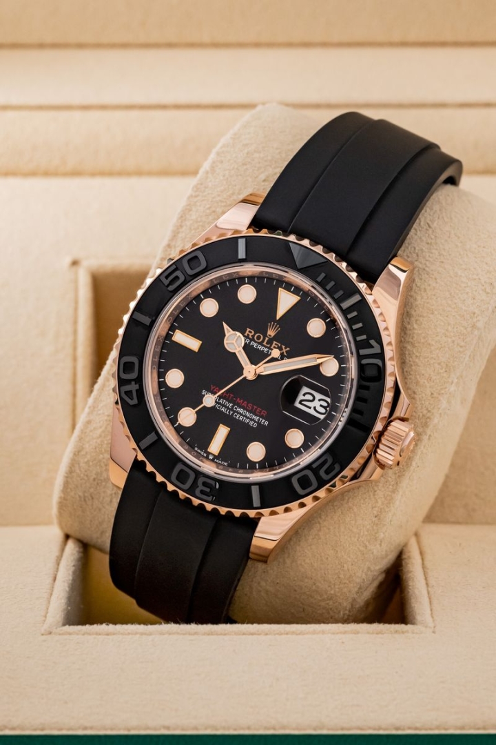 Rolex Yachtmaster 40 Rose Gold Oysterflex usato garantito