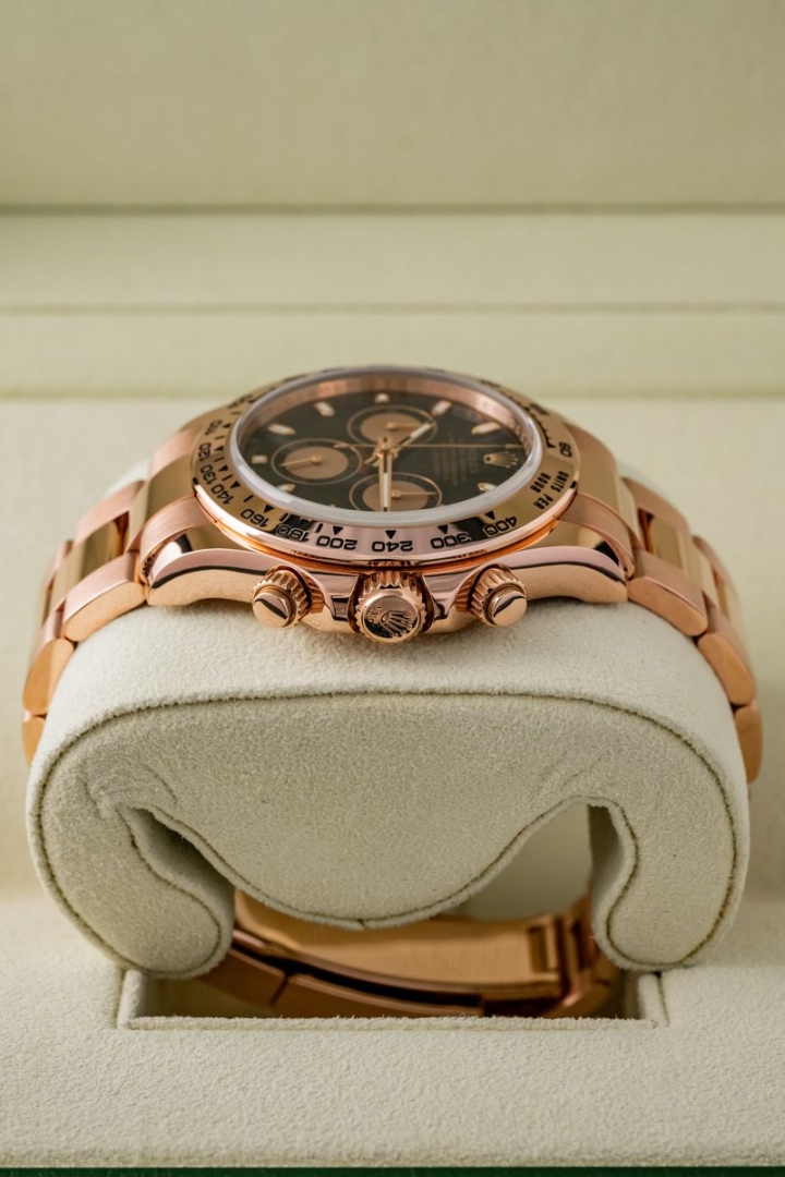 Rolex Daytona Rose Gold  Black Dial in ottime condizioni