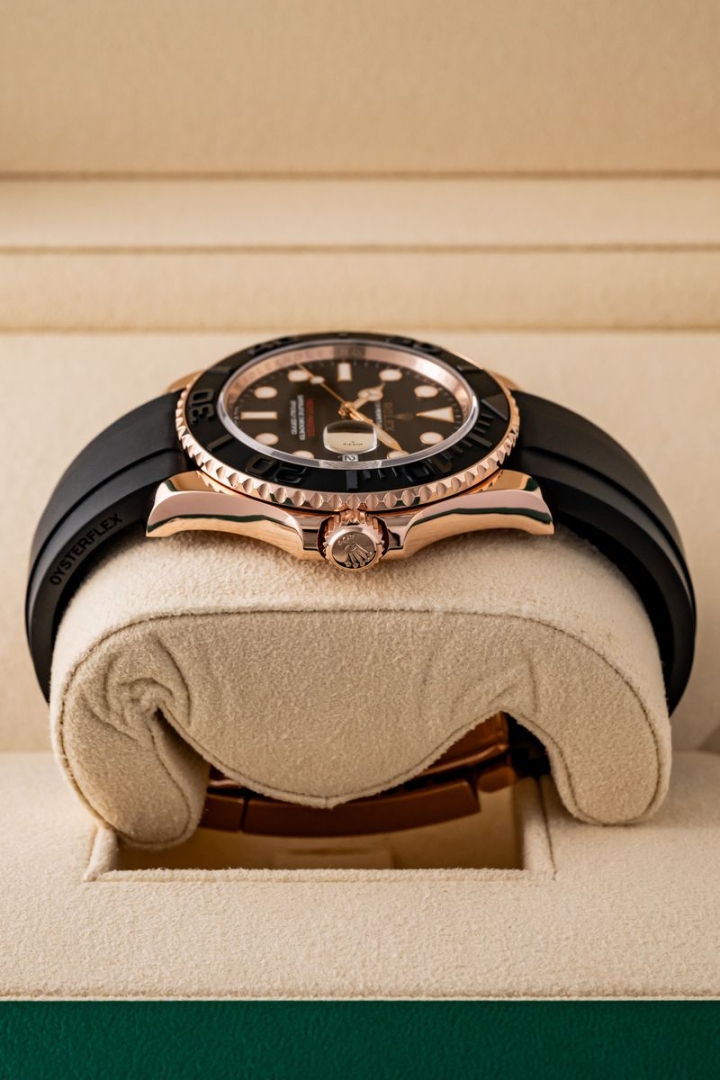 Rolex Yachtmaster 40 Rose Gold Oysterflex in ottime condizioni