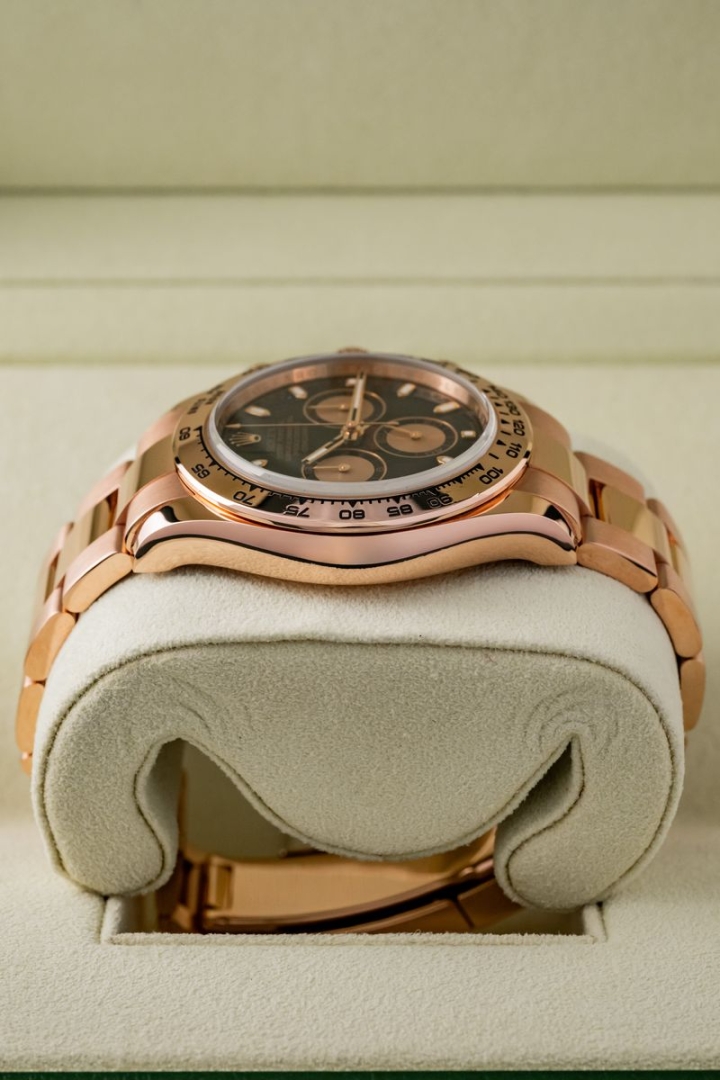 Rolex Daytona Rose Gold  Black Dial