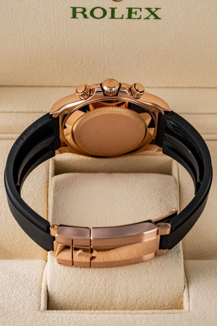 Rolex Daytona Rose Gold Chocolate Arabic Dial