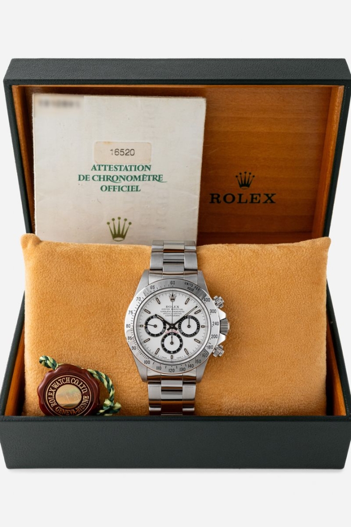 Vendita Rolex Daytona Zenith White Dial 