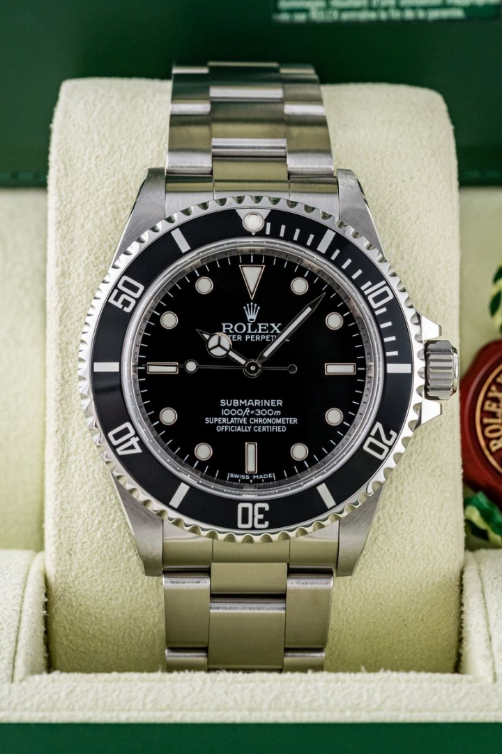 Rolex Submariner No Date 40mm di secondo polso