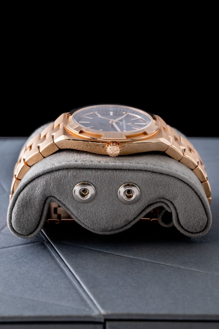 Vacheron Constantin Overseas  Blue Dial Rose Gold
