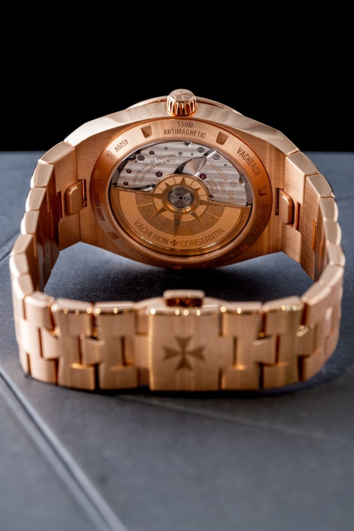 Vacheron Constantin Overseas  Blue Dial Rose Gold