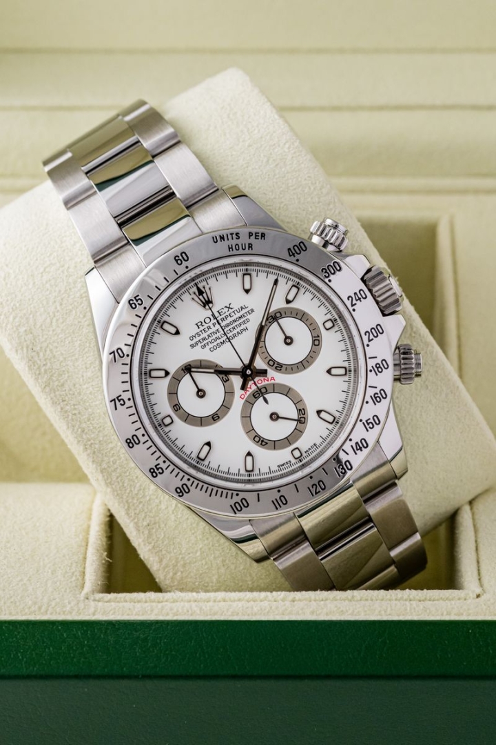 Set originale Rolex Daytona White Dial