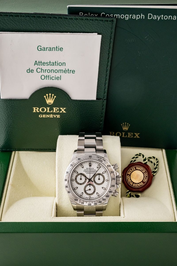 Vendita Rolex Daytona White Dial