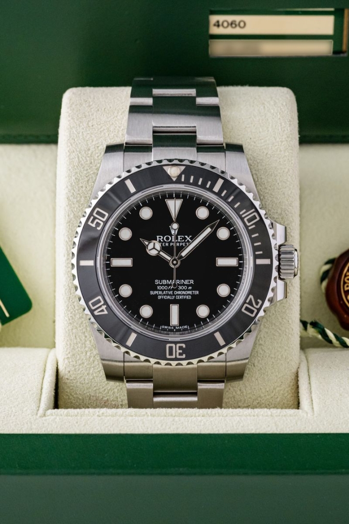Rolex Submariner No Date 40mm di secondo polso