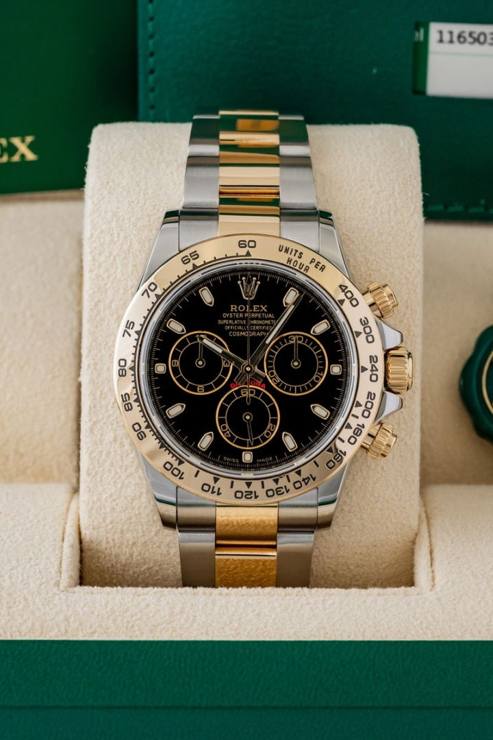Rolex Daytona Black Dial di secondo polso