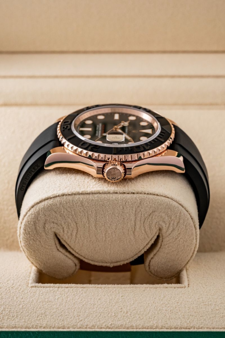 Rolex Yachtmaster 40 Rose Gold Oysterflex in ottime condizioni