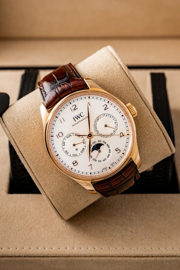 Set originale IWC Portuguese Perpetual Calendar