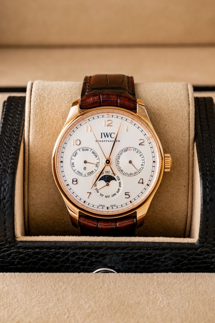 IWC Portuguese Perpetual Calendar in ottime condizioni