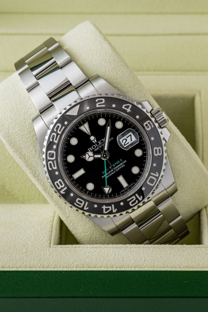 Set originale Rolex GMT Master II  "Rectangular Dial" 