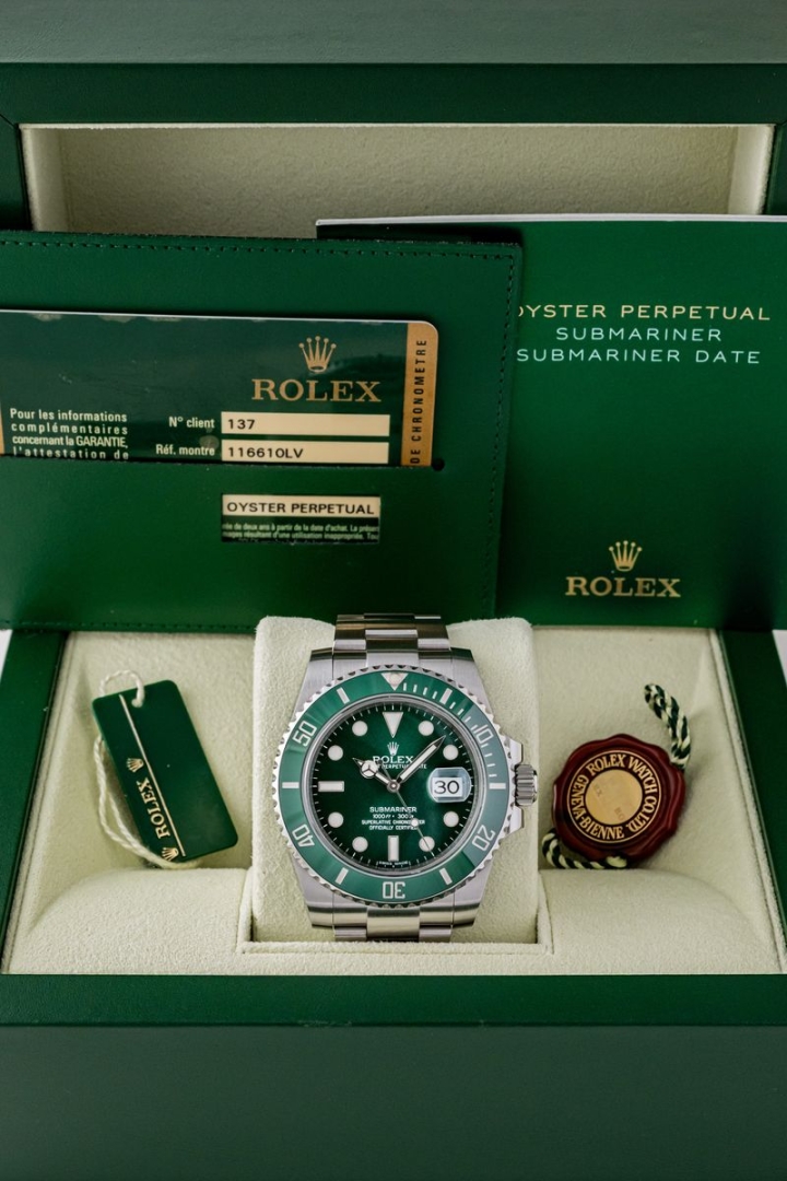 Vendita Rolex Submariner Date "Hulk"
