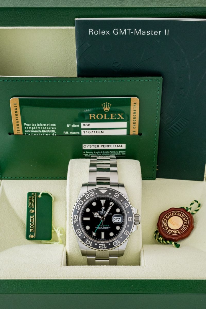 Vendita Rolex GMT Master II  "Rectangular Dial" 