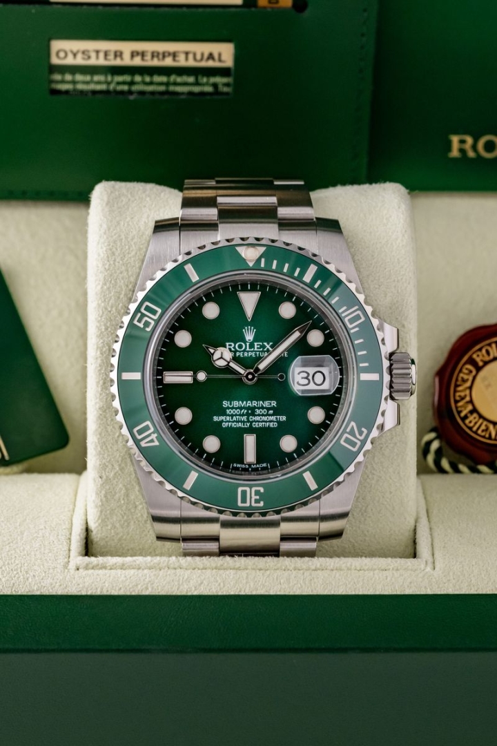 Rolex Submariner Date "Hulk" di secondo polso